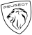 Peugeot Logo Weiß