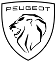 Peugeot Logo Weiß