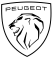 Peugeot Logo Weiß