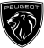 Peugeot Logo Schwarz