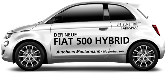 Fiat 500 Hybrid ECO 
