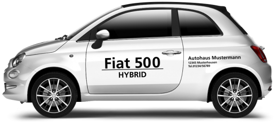 Fiat 500 Hybrid MINI 