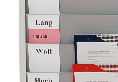 Indexkarten für Werkstattplaner