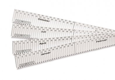 Terminstreifen für Einstecktafel