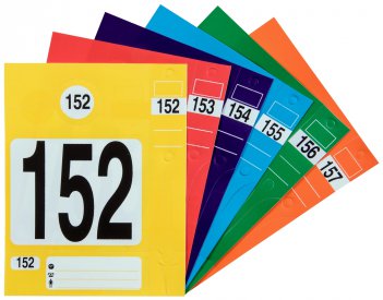 Schlüsselanhänger Set, 1VE = 300 Stück 1-300 durchnummeriert