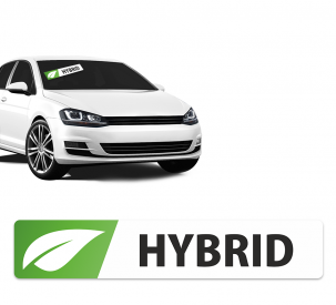 Aufkleber "Hybrid" 
