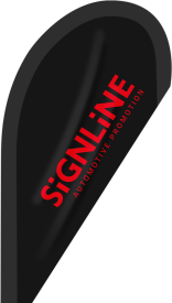 Beachflag Austauschfahne "Drop" Premium 