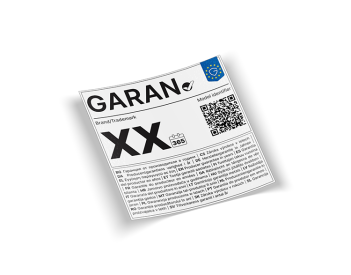 Aufkleber "EU GARAN" individuell 