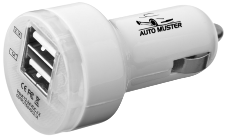 USB KFZ Ladegerät 2-fach
