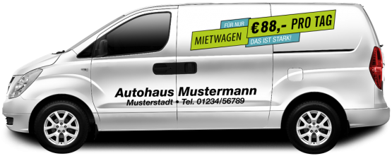 Mietwagen "Das ist stark!"