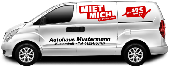 Mietwagen "Miet mich" 