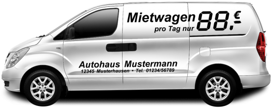 Mietwagen "Mietwagen pro Tag"