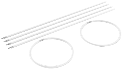 Kunststoffring für Fahnenmast 