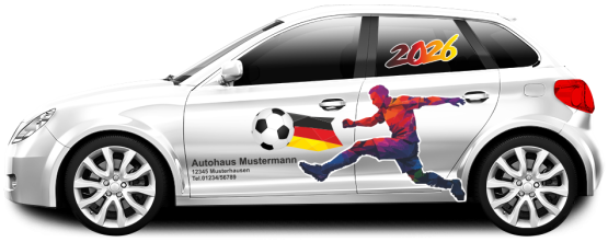 Fußball Beschriftungssatz 13 