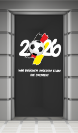 Fußball Design Eingangstür 15 