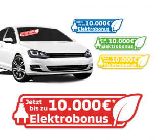Aufkleber "Elektrobonus" 