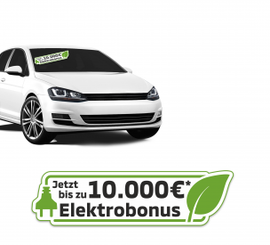 Aufkleber "Elektrobonus"