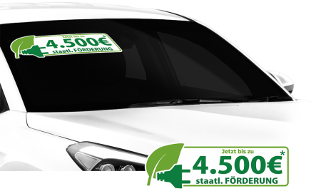 Aufkleber "Plug-In-Hybrid Prämie" 