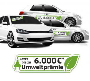 Aufkleber "Umweltprämie"