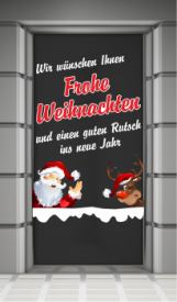 Weihnachten 01 Eingangstür 