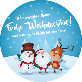 Weihnachts-Aufkleber 02 