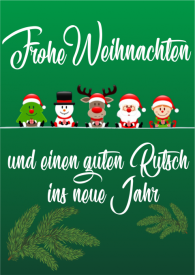 Weihnachts Design 05 Plakat 