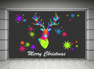 Weihnachten Design 06 Schaufenster 