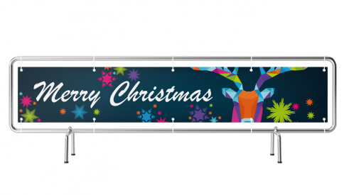 Weihnachts Design 06 PVC Banner 