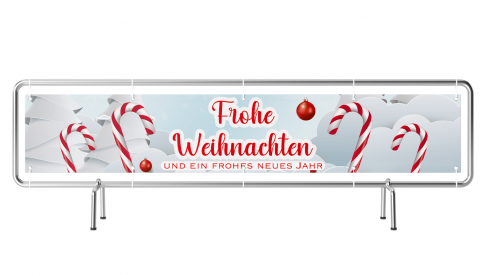 Weihnachts Design 07 PVC Banner 