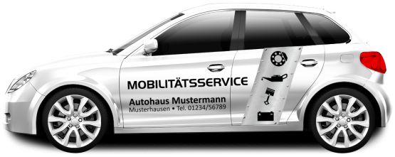 Werkstattersatzwagen "Mobilitätsservice" 