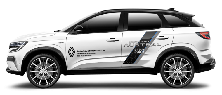 Sign-Line Werbeservice, Renault Austral E-Tech Hybrid 03