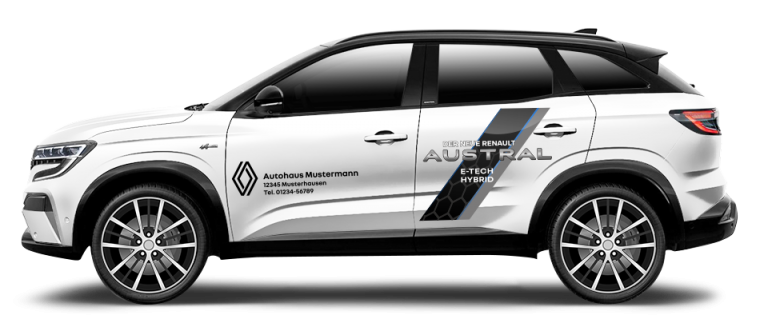 Ruiya Compatibel met Renault Austral E-Tech Hybrid (automaat) 2022-2024 2025, antislip vloermatten, deurgleufmatten, rubberen matten voor zuidelijke auto