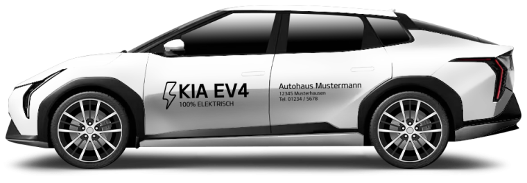 Sign-Line Werbeservice | Kia EV4 Fastback MINI | online kaufen