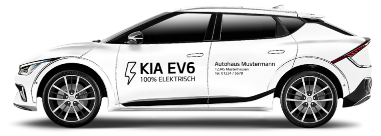 Sign-Line Werbeservice, Kia EV6 MINI