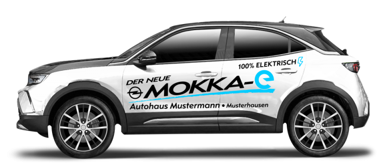 Sign-Line Werbeservice, Opel Mokka E 01