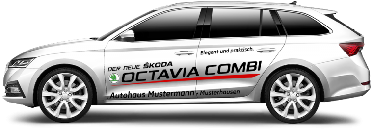 Sign-Line Werbeservice, Skoda Octavia Combi 01