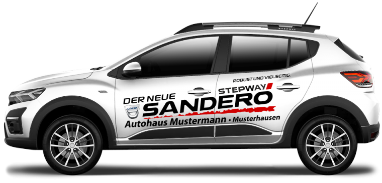 Sign-Line Werbeservice | Dacia Sandero Stepway 01 | online kaufen