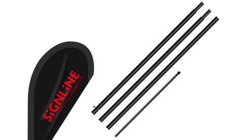 Beachflag-Gestänge "Drop" PREMIUM 